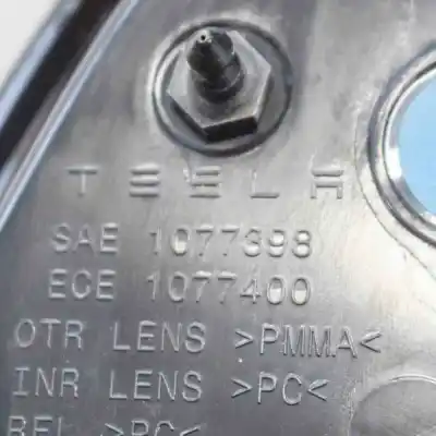 Peça sobressalente para automóvel em segunda mão farolim traseiro direito por tesla model 3 (2018-..) sedan referências oem iam 1077398,1077400  