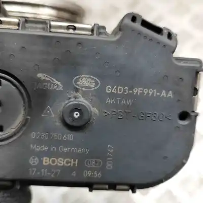 Автозапчастина б/у коробка метелика для land rover range rover velar l560 (2017-..) off-road посилання на oem iam g4d3-9f991-aa,0280750610  