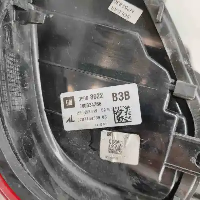Second-hand car spare part left tailgate light for opel corsa e (x15) 1.4 turbo (08, 68) oem iam references 39068622,460034366  