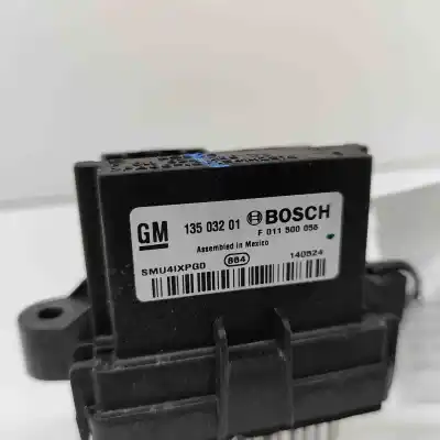 Peça sobressalente para automóvel em segunda mão resistência sofagem chauffage por opel mokka / mokka x (2012-..) off-road referências oem iam 13503201,f011500056  