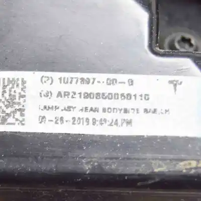 Second-hand car spare part left tailgate light for tesla model 3 (2018-..) sedan oem iam references 1077397-00-g  