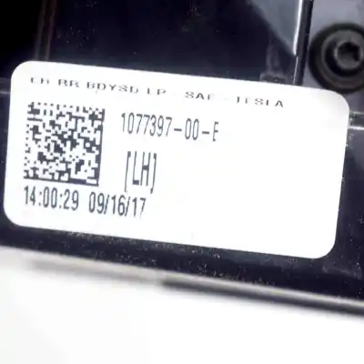 Second-hand car spare part left tailgate light for tesla model 3 (2018-..) sedan oem iam references 1077397-00-e  
