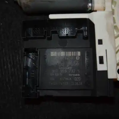 Peça sobressalente para automóvel em segunda mão motor elevador vidro dianteiro esquerdo por seat leon (1p1) leon (1p1) (2005 - 2012) referências oem iam 1p0837401k,1t0959702k  