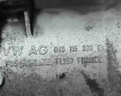Peça sobressalente para automóvel em segunda mão suporte do filtro de óleo por volkswagen passat b6 3c2 (2005-2010) sedan referências oem iam 045115389e  