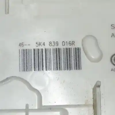 Second-hand car spare part REAR RIGHT DOOR LOCK for VOLKSWAGEN GOLF VII 5G1, BQ1, BE1, BE2  OEM IAM references 5K4839016R  
