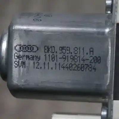 Pezzo di ricambio per auto di seconda mano motore alzacristalli posteriore sinistro per audi a6 4g2, c7, 4gc (2010-2018) riferimenti oem iam 8k0959811a  