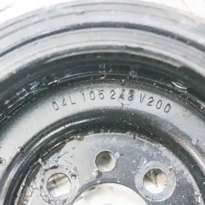Second-hand car spare part crankshaft pulley for audi q5 (8rb) 2.0 tdi oem iam references 04l105243  