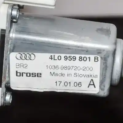 Автозапчасти б/у мотор переднего левого стекла за audi q7 4l (2006-2015) ссылки oem iam 4l0959801b  