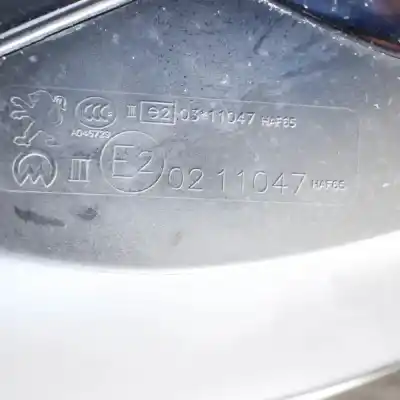 Peça sobressalente para automóvel em segunda mão espelho retrovisor esquerdo por peugeot 208 (2012-2020) referências oem iam e20211047  