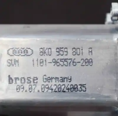 Автозапчасти б/у мотор переднего левого стекла за audi a6 avant 4f5, c6 (2005-2011) ссылки oem iam 8k0959801a  