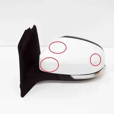 Peça sobressalente para automóvel em segunda mão espelho retrovisor esquerdo por ford focus iii (2010-2020) referências oem iam e9034550,e9024550  