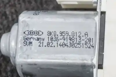 Автозапчасти б/у мотор заднего правого стекла за audi q5 (8rb) 2.0 tdi ссылки oem iam 8k0959812a,1036-919813-201  