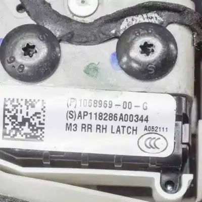 Second-hand car spare part rear right door lock for tesla model 3 (2018-..) sedan oem iam references 1068969-00-g  