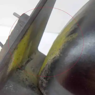 Pezzo di ricambio per auto di seconda mano specchio sinistro per jeep compass (mk49) 2.2 crd 4x4 riferimenti oem iam 3389280,7d355991  