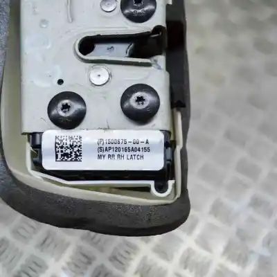 Second-hand car spare part rear right door lock for tesla model y (2019-..) off-road oem iam references 1500675-00-a,p1500675-00-a  