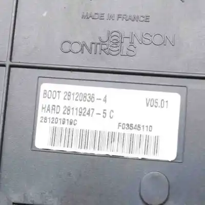 Pezzo di ricambio per auto di seconda mano scatola relè/fusibili per citroen c6 td_ (2005-2012) riferimenti oem iam 281201919c,28120836,28119247,28119759,9664058880  