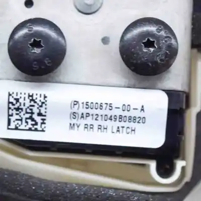 Second-hand car spare part rear right door lock for tesla model 3 (2018-..) sedan oem iam references 1500675-00-a  