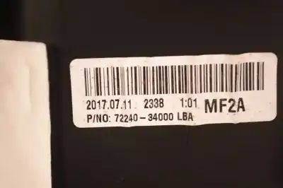 Second-hand car spare part right front door trim for ssangyong korando (2010-..) off-road oem iam references 72240-34000  