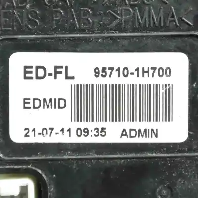 Second-hand car spare part multifunction display for kia cee\´d hatchback ed (2006-2012) oem iam references 95710-1h700  