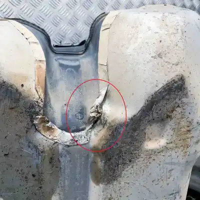 Автозапчастина б/у паливний бак для opel mokka / mokka x (2012-..) off-road посилання на oem iam 95297319,13575952,687912733,13500870,95326655  