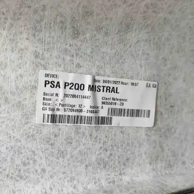 Pezzo di ricambio per auto di seconda mano tetto interno per opel mokka (2020-..) off-road riferimenti oem iam 98355018zd,572094930  