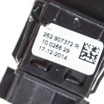 Peça sobressalente para automóvel em segunda mão interruptor 4 piscas - emergência por renault zoe bfm_ (2012-..) hatchback referências oem iam 252907372r  