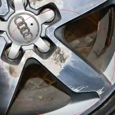Peça sobressalente para automóvel em segunda mão jante por audi q3 8u (2011-2018) referências oem iam 8u0601025t  