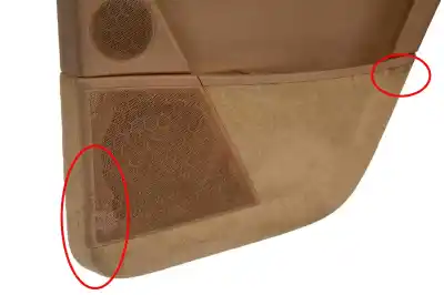 Pezzo di ricambio per auto di seconda mano rivestimento porta posteriore destro per porsche cayenne 9pa (2002-2010) riferimenti oem iam 7l5867212  