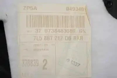 Pezzo di ricambio per auto di seconda mano rivestimento porta posteriore destro per porsche cayenne 9pa (2002-2010) riferimenti oem iam 7l5867212  