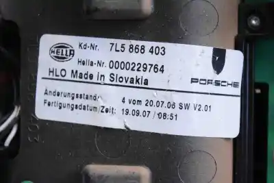 Автозапчастина б/у внутрішне світло для porsche cayenne 9pa (2002-2010) посилання на oem iam 7l5868403  