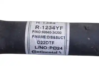 Second-hand car spare part air conditioning pipes for ssangyong korando (2010-..) off-road oem iam references 68640-34200  