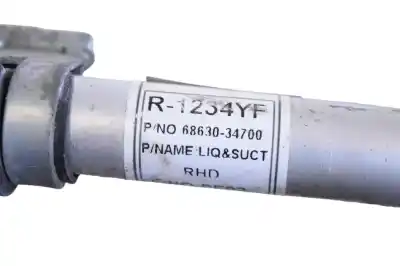 Second-hand car spare part air conditioning pipes for ssangyong korando (2010-..) off-road oem iam references 68630-34700  