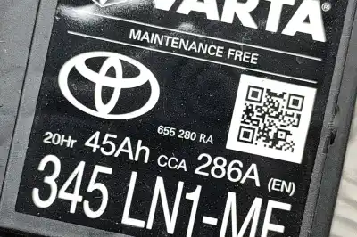 Second-hand car spare part battery for toyota corolla estate _e21_ (2019-..) estate oem iam references 345ln1-mf  