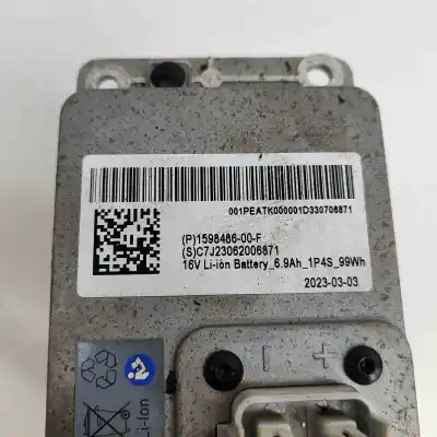 Peça sobressalente para automóvel em segunda mão bateria por tesla model y (2019-..) sedan referências oem iam 1598486-00-f  