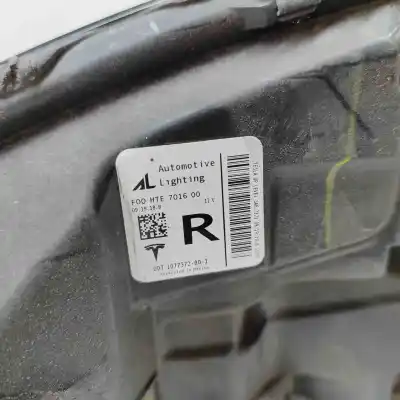 Peça sobressalente para automóvel em segunda mão farol / farolim direito por tesla model 3 (2018-..) referências oem iam 1077372-00-i  