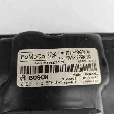 Автозапчастина б/у ебу контролер двигуна для ford puma j2k, cf7 (2019-..) coupe посилання на oem iam m1t1-12a650-xa,mx7a-12b684-ma,0261s105fh  