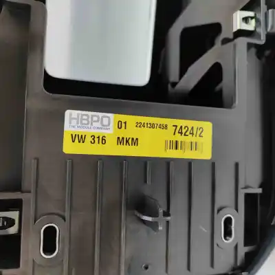 Peça sobressalente para automóvel em segunda mão consola central por volkswagen id.4 e21 (2020-..) off-road referências oem iam 11a863241a,11a863241  