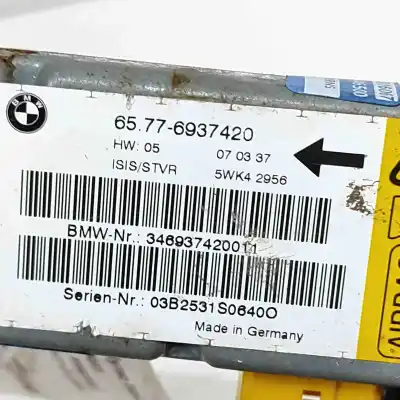 Pezzo di ricambio per auto di seconda mano centralina airbag per bmw 7 e65, e66, e67 (2001-2009) riferimenti oem iam 6937420,5wk42956  