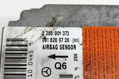 Second-hand car spare part AIRBAG CONTROL UNIT for MERCEDES-BENZ C T-MODEL S203  OEM IAM references A0018209726,0285001373  
