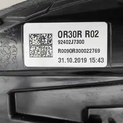 Peça sobressalente para automóvel em segunda mão farolim traseiro direito por kia xceed cd (2020-..) referências oem iam 92402-j7300  