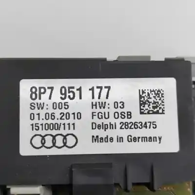 Second-hand car spare part interior light for audi a5 cabrio 8f7 (2009-2016) oem iam references 8p7951177  