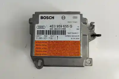 Автозапчастина б/у блок управління подушками безпеки для audi a8 d3 4e2, 4e8 (2002-2010) посилання на oem iam 4e0959655g,4e0910655,0285001705  