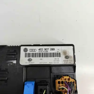 Pezzo di ricambio per auto di seconda mano modulo comfort per audi a8 d3 4e2, 4e8 (2002-2010) riferimenti oem iam 4e0907289,4e0910289b  