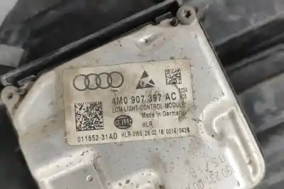Second-hand car spare part left headlight for audi a4 8w2, b9 (2015-..) sedan oem iam references 8w0941033a,4m0907397ac,7pp941572ab,7pp941572a  