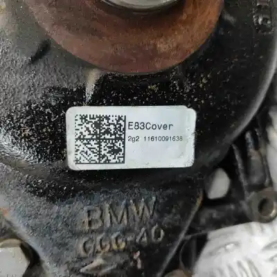 Second-hand car spare part front differential for bmw x3 e83 (2003-2011) oem iam references 7545611,7540634  