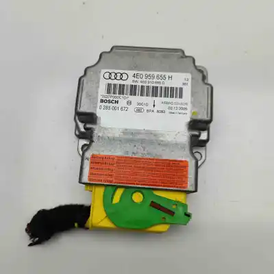 Pièce détachée automobile d'occasion BOITIER DE COMMANDE D'AIRBAG pour AUDI A8 D3 4E2, 4E8  Références OEM IAM 4E0959655H,4E0910655D,0285001672  