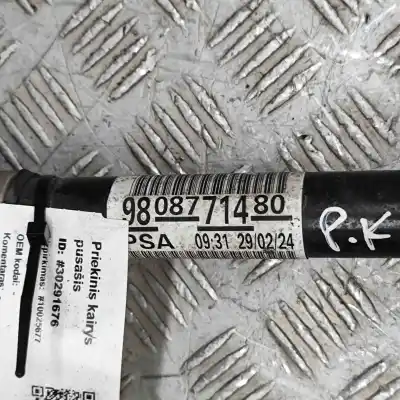 Pezzo di ricambio per auto di seconda mano trasmissione anteriore sinistra per citroen c5 aircross (a_) 1.2 puretech 130 (arhnsj) riferimenti oem iam 9808771480  