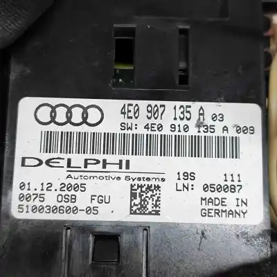Second-hand car spare part interior light for audi a8 d3 4e2, 4e8 (2002-2010) oem iam references 4e0907135a,4e0910135a,4e0947097ak  