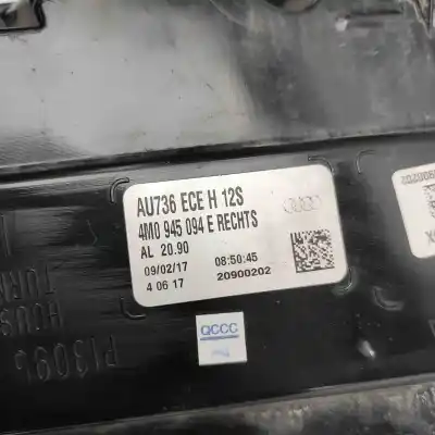 Автозапчастина б/у правий ліхтар для audi q7 4m (2015-..) off-road посилання на oem iam 4m0945094e  