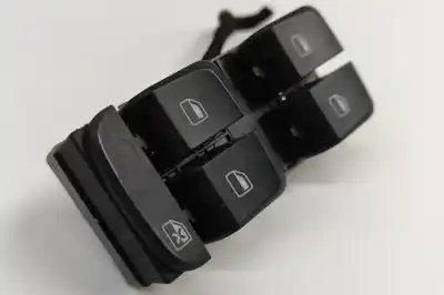 Peça sobressalente para automóvel em segunda mão Botão / Interruptor Elevador Vidro Dianteiro Esquerdo por AUDI A4 8K2, B8 (2007-2015) Referências OEM IAM 8K0959851  